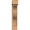Ekena Millwork Funston Block Smooth Bracket w/ Offset Brace, Western Red Cedar, 7 1/2"W x 28"D x 40"H BKT0806X28X40FST05SWR - alternate 4